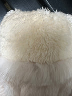 Fingerlose Fäustline aus Kunstpelz